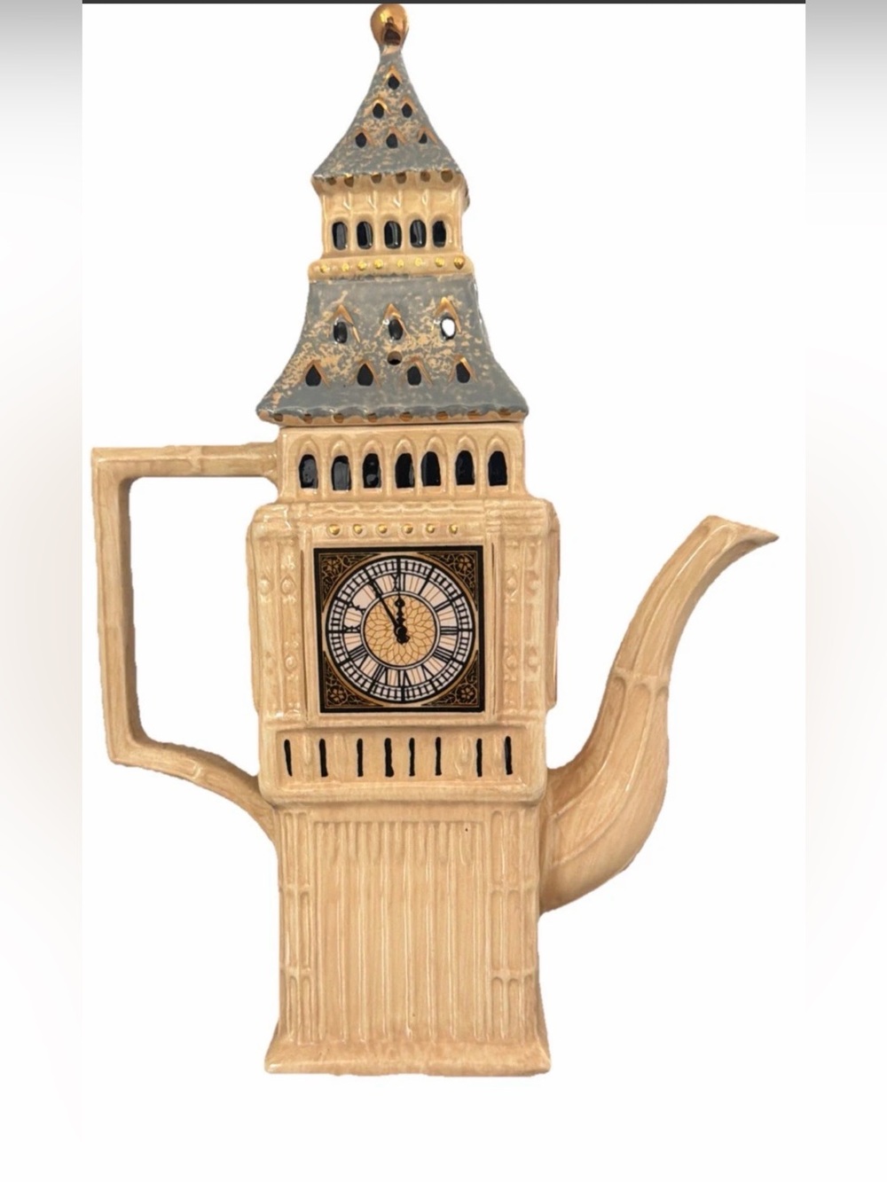 Big Ben - Ornamental Collectable Teapot by Price Kensington Potteries - MINT